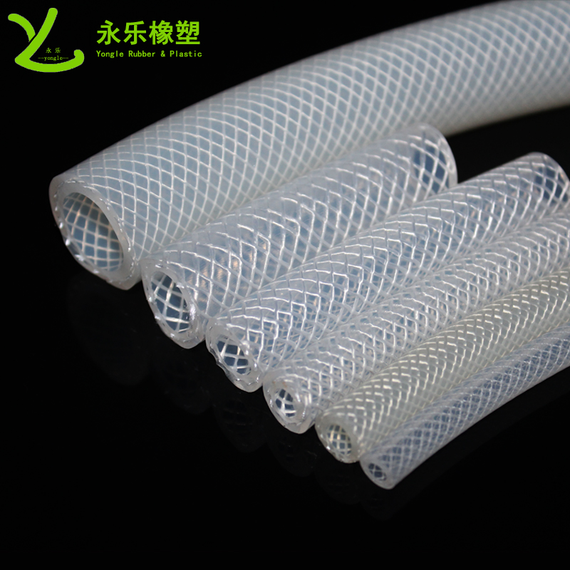 復(fù)合編織硅膠管，制氧機(jī)編織硅膠管，鉑金編織硅膠管