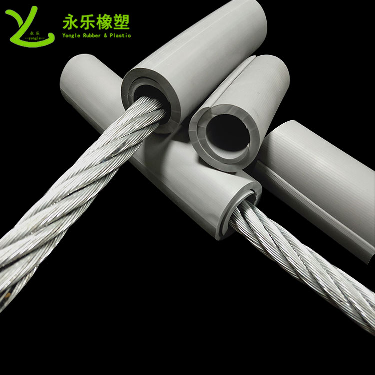 定制電力硅膠螺旋管，擠出電力硅膠螺旋管，阻燃電力硅膠螺旋管