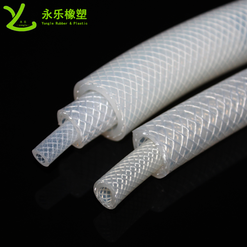 復(fù)合編織硅膠管，制氧機(jī)編織硅膠管，鉑金編織硅膠管