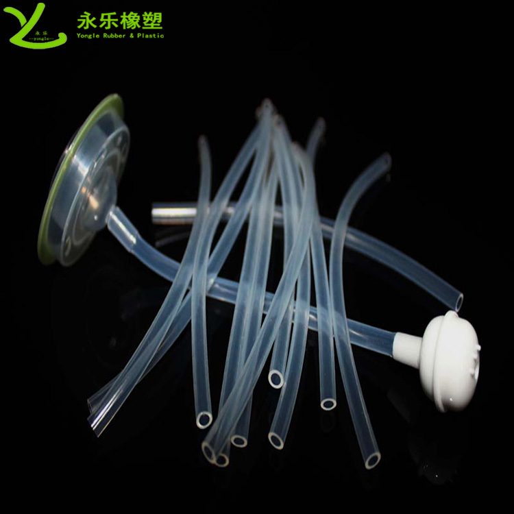 擠出奶瓶硅膠管，食品級透明奶瓶硅膠管，耐高溫硅膠管