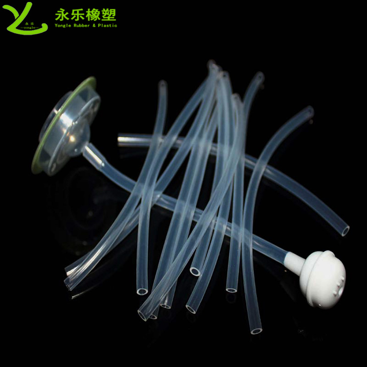 擠出奶瓶硅膠管，食品級透明奶瓶硅膠管，耐高溫硅膠管