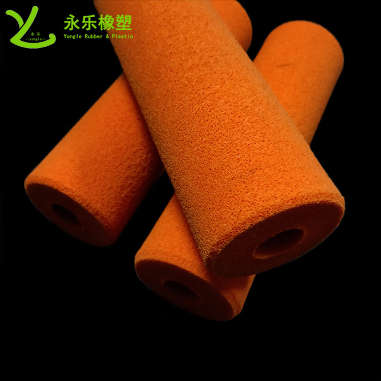 寶坻發(fā)泡硅膠管，耐高溫發(fā)泡硅膠管，阻燃發(fā)泡硅膠管