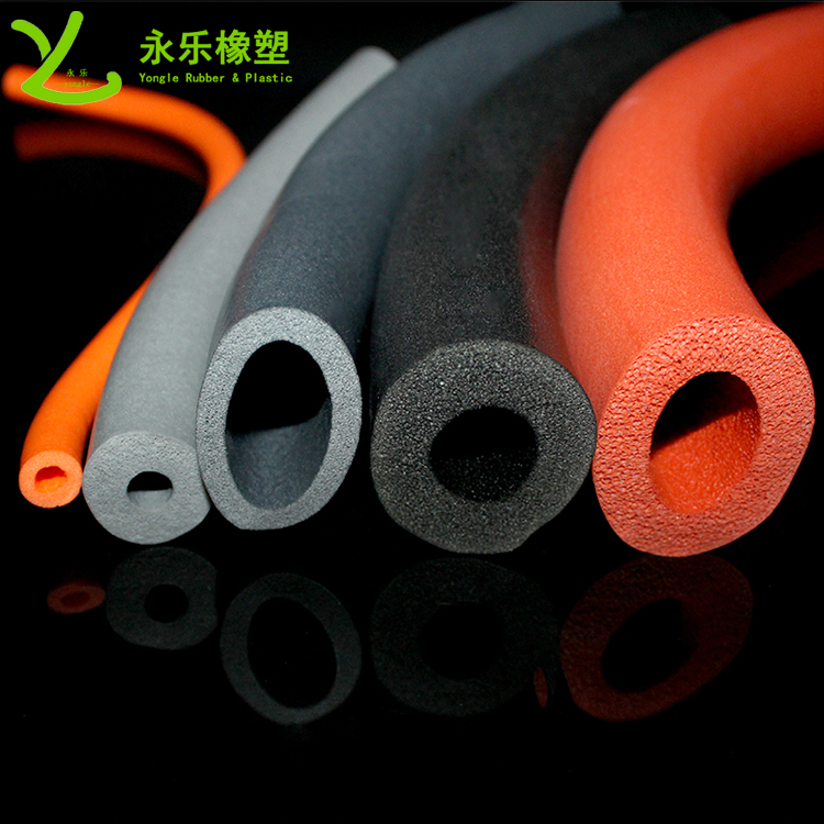 擠出發(fā)泡硅膠管，耐高溫發(fā)泡硅膠管，彩色發(fā)泡硅膠管