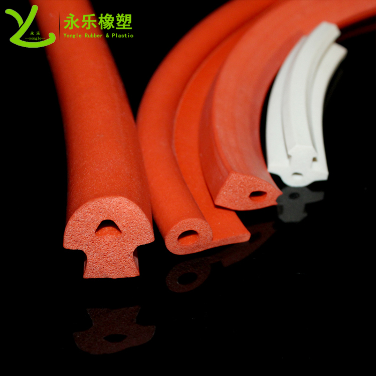 耐高溫發(fā)泡硅膠條，阻燃發(fā)泡硅膠條，細(xì)孔硅膠發(fā)泡條