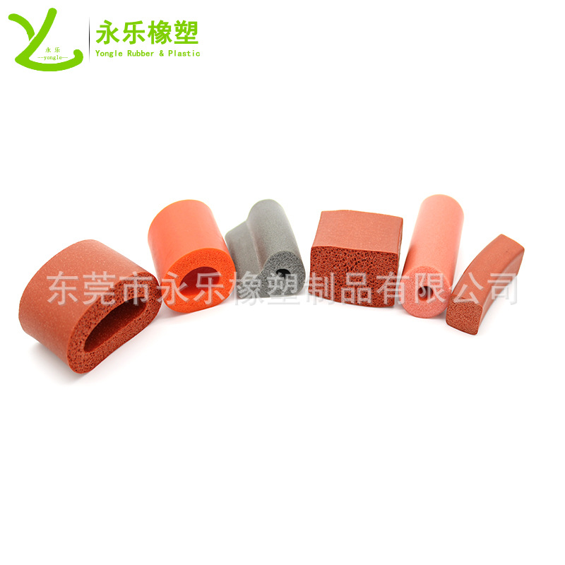 武清硅膠發(fā)泡實(shí)心條 低密度細(xì)孔發(fā)泡硅膠管 大孔發(fā)泡硅膠管條