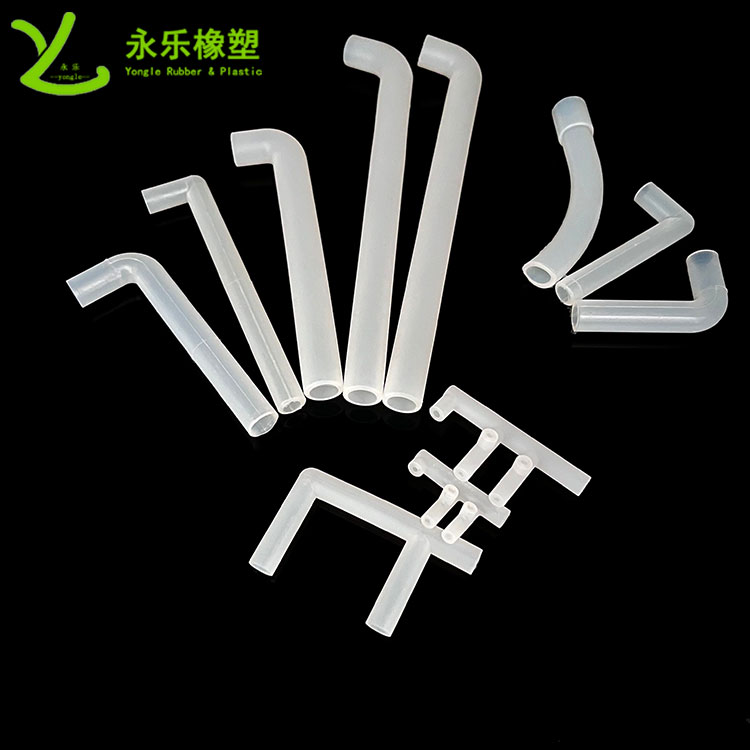 醫(yī)用硅膠彎管，模壓硅膠彎管，血氧儀硅膠彎管