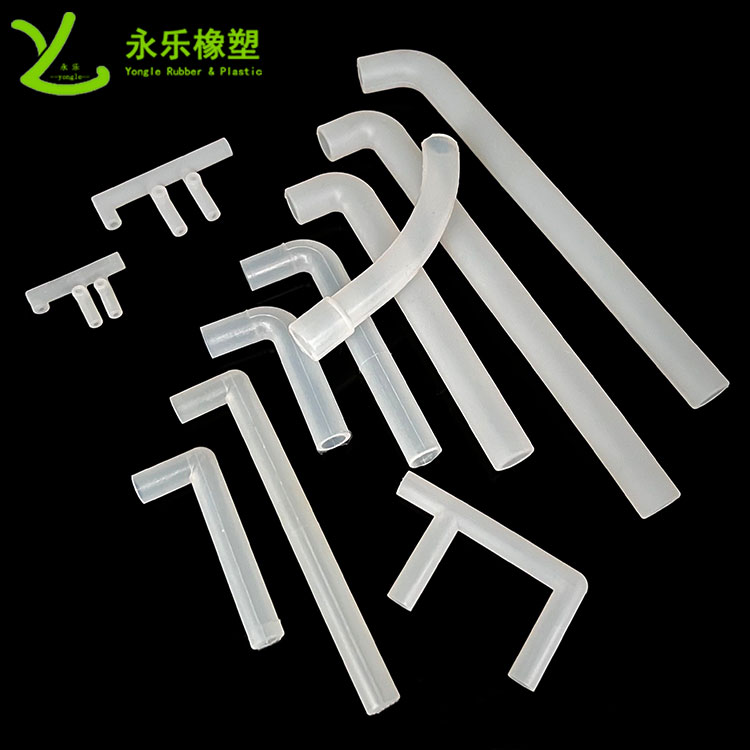 醫(yī)用硅膠彎管，模壓硅膠彎管，血氧儀硅膠彎管