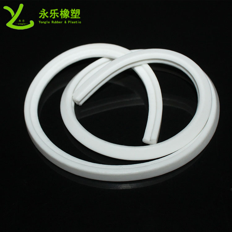 泛光燈發(fā)泡硅膠條，阻燃發(fā)泡密封條，耐高溫硅膠發(fā)泡條