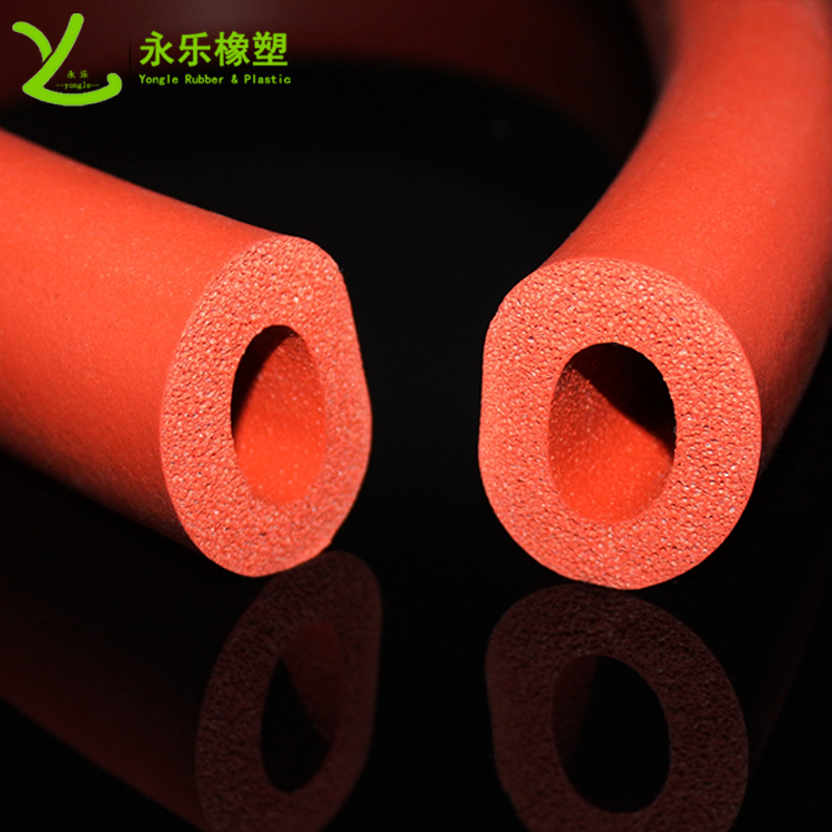 發(fā)泡硅膠管，耐高溫發(fā)泡硅膠管，阻燃硅膠發(fā)泡管，硅膠發(fā)泡管